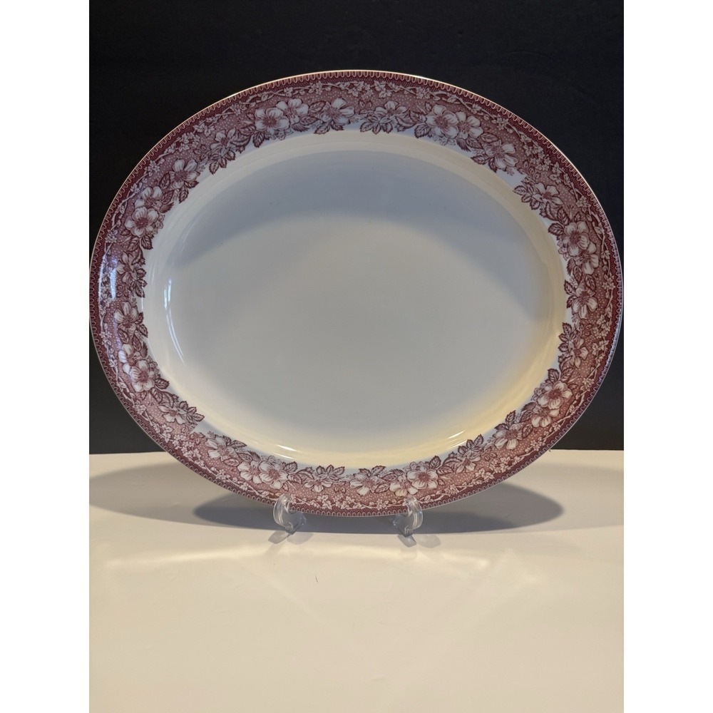 Wedgwood Mayfair England Oval Platter 14" Williams Sonoma